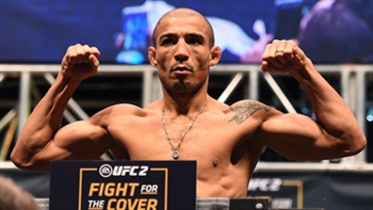 Jose Aldo laughs at the odds for his fight with Conor McGregor