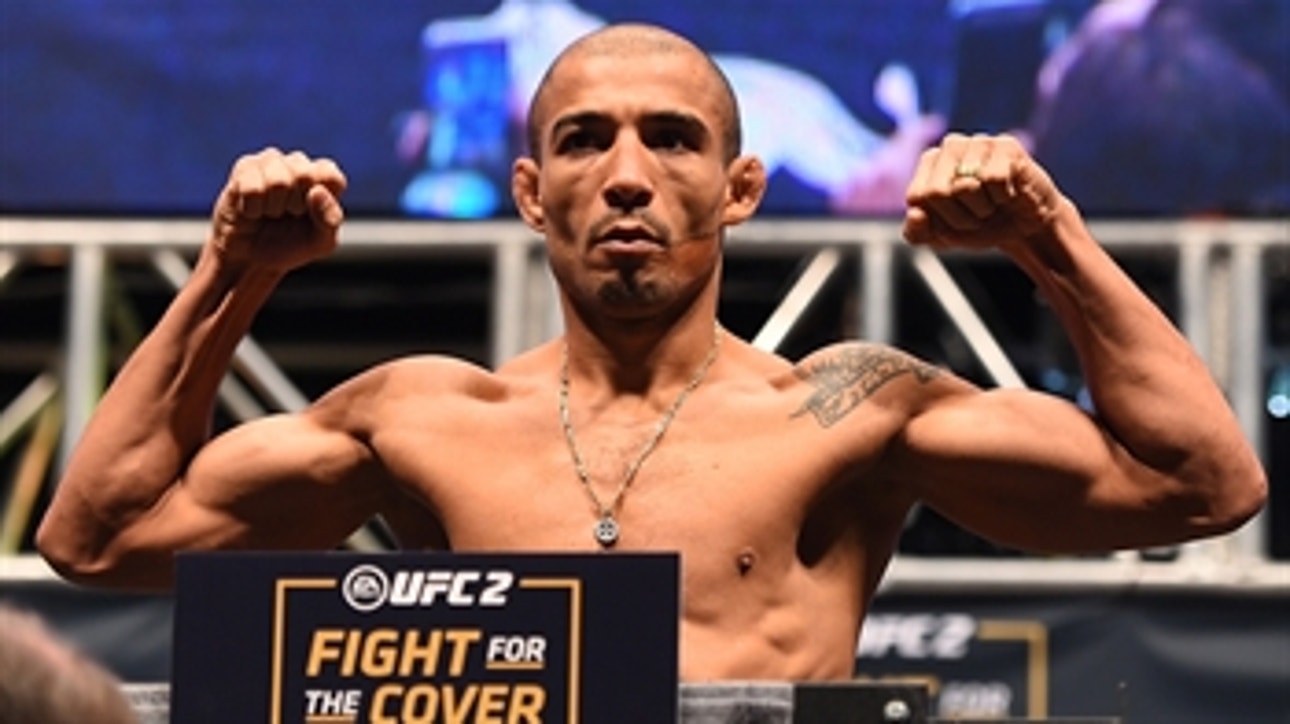 Jose Aldo laughs at the odds for his fight with Conor McGregor