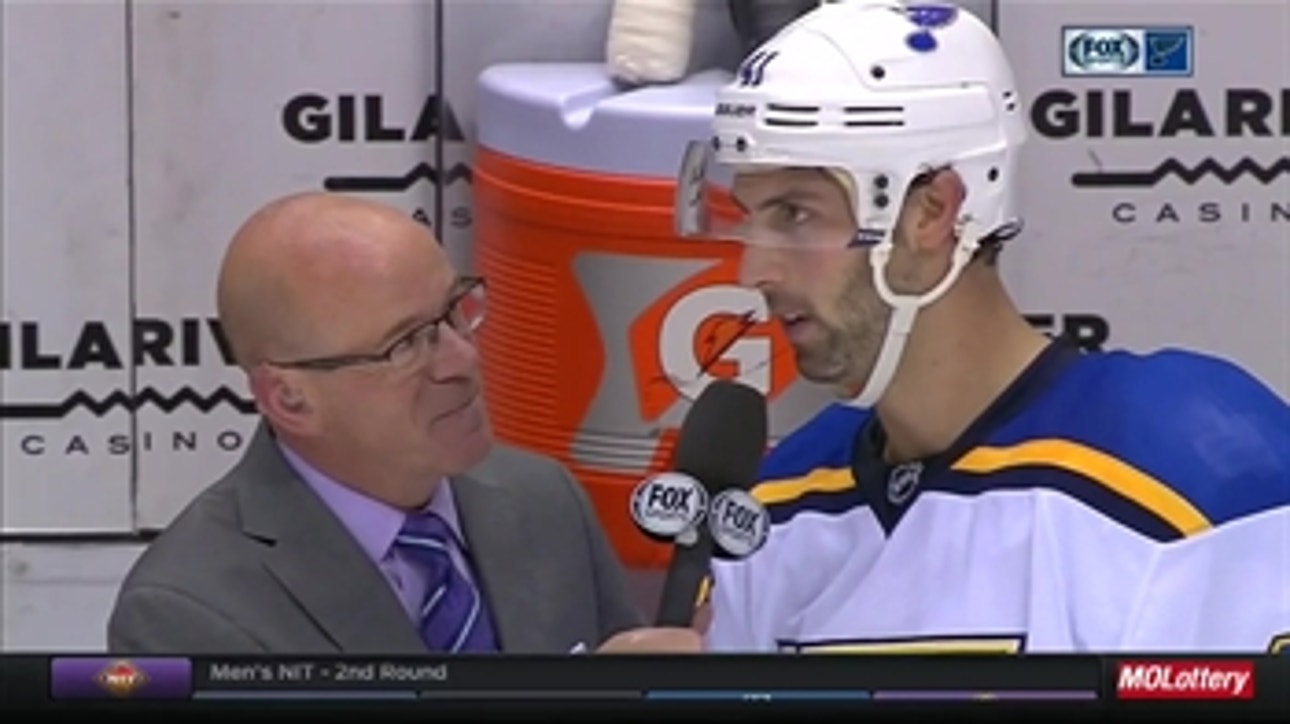 Bortuzzo on Blues passing Nashville in standings: 'That's huge'