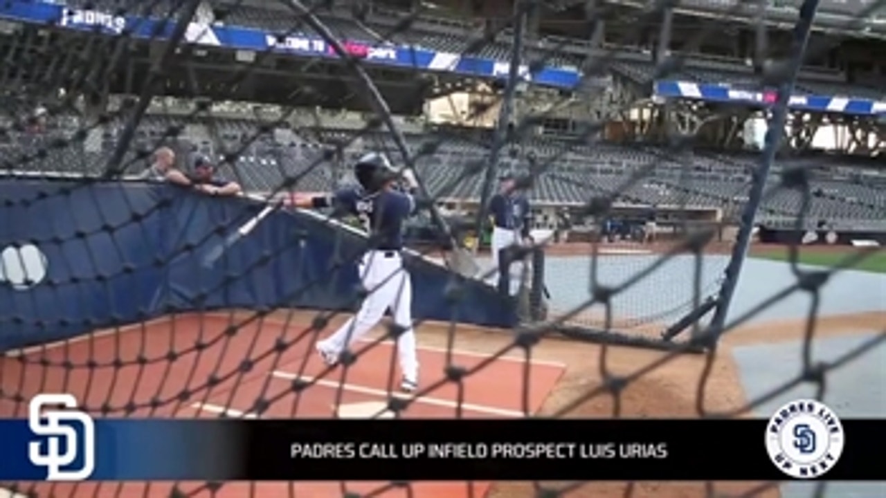 Luis Urias is set to make his MLB debut with the Padres