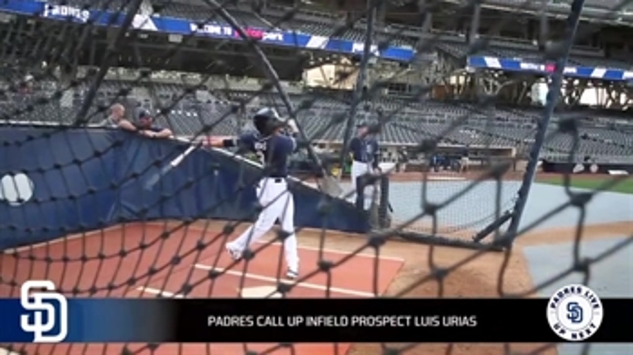 Luis Urias is set to make his MLB debut with the Padres