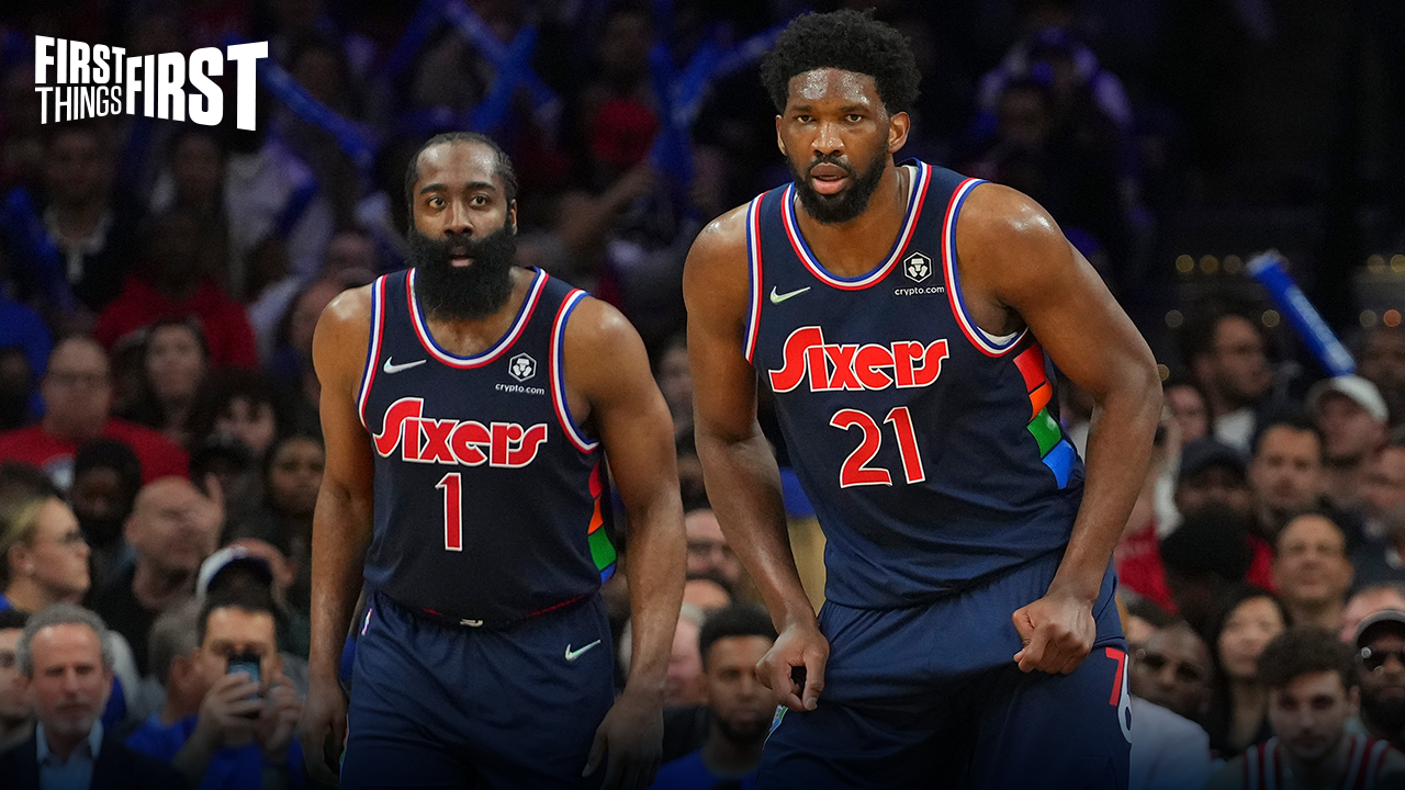 James Harden & Joel Embiid overpower the Bulls in Sixers' 121-106 victory I | FIRST THINGS FIRST
