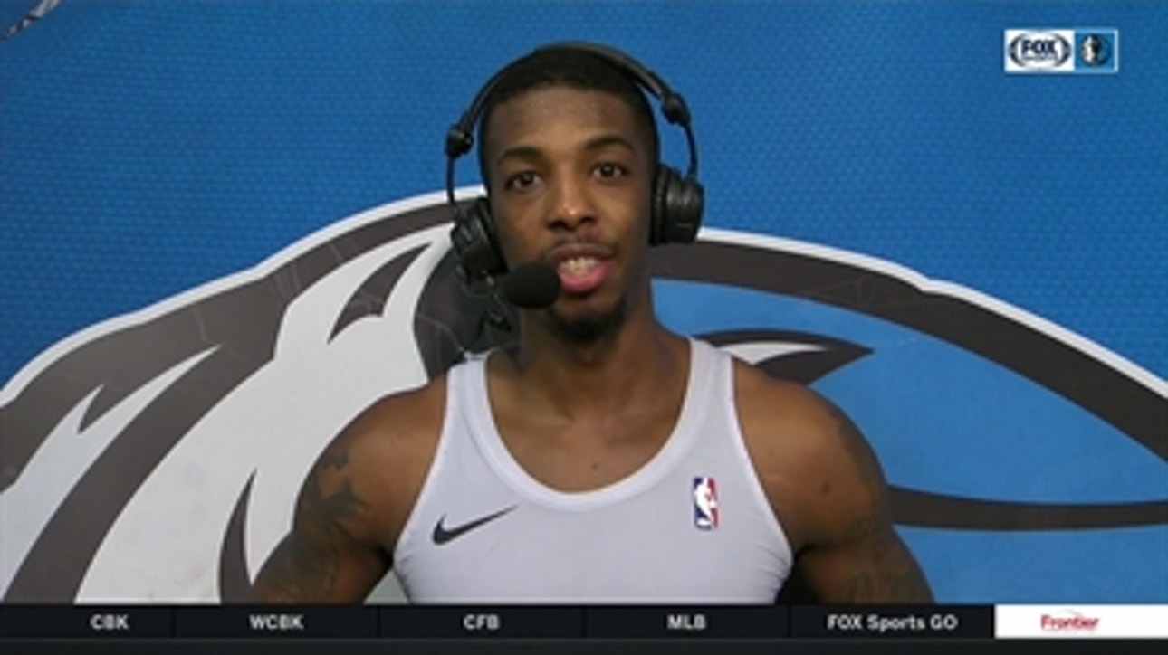 Delon Wright on the defense, Mavs win over Thunder