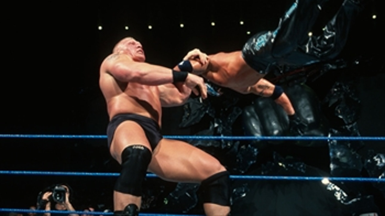 Edge & Rey Mysterio vs. Brock Lesnar & Tajiri - WWE Tag Team Title Tournament Quarterfinal Match: SmackDown, Oct. 10, 2002 (Full Match)