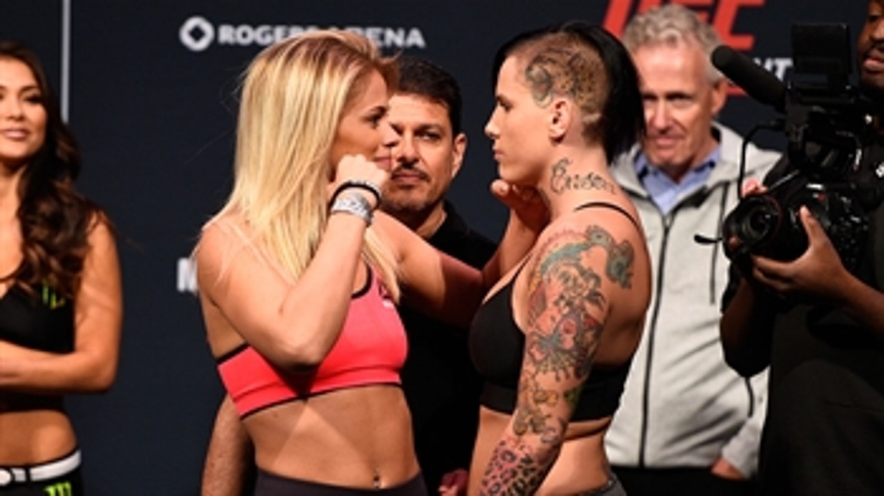 Weigh-In: Paige VanZant vs. Bec Rawlings - 'UFC on FOX'