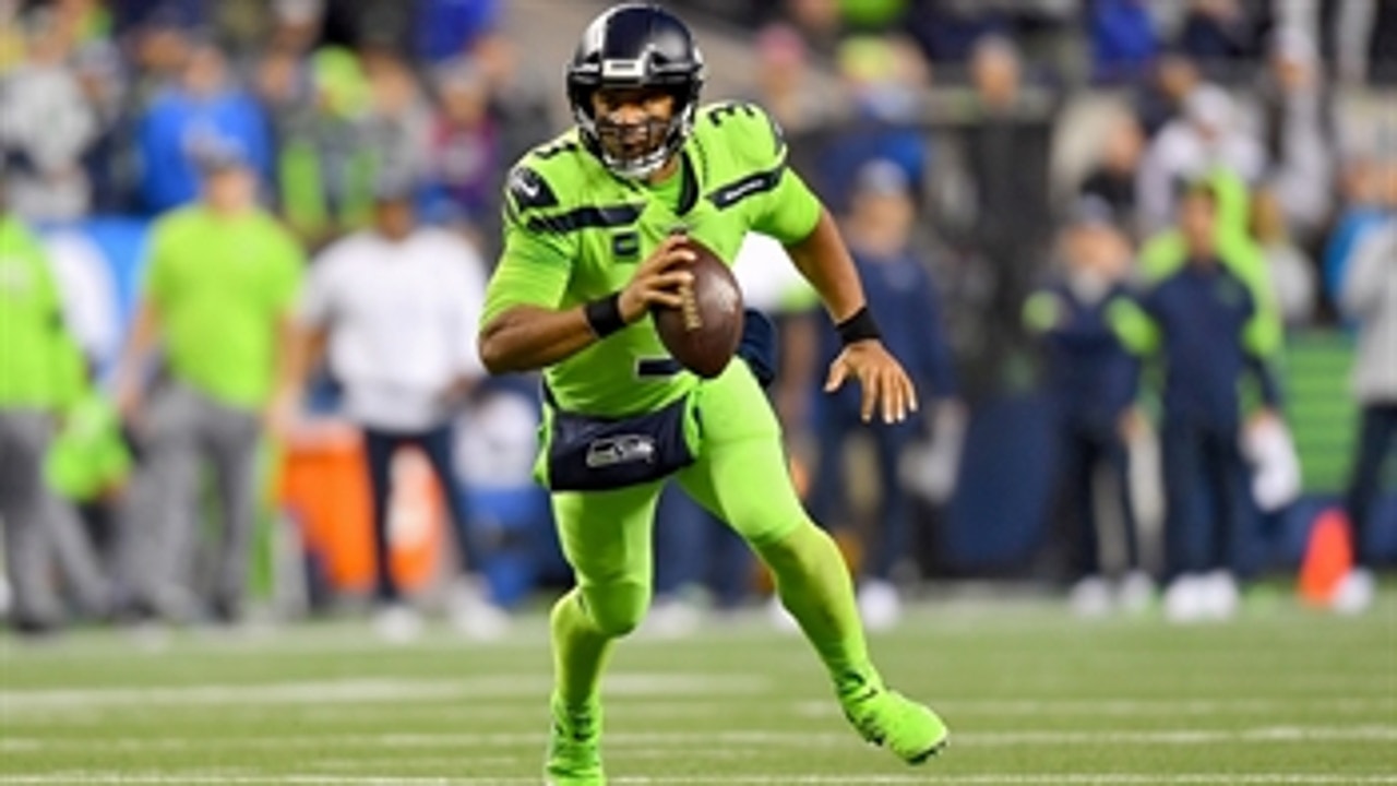 Shannon Sharpe says Russell Wilson showed he's a 'serious MVP candidate' in win last night