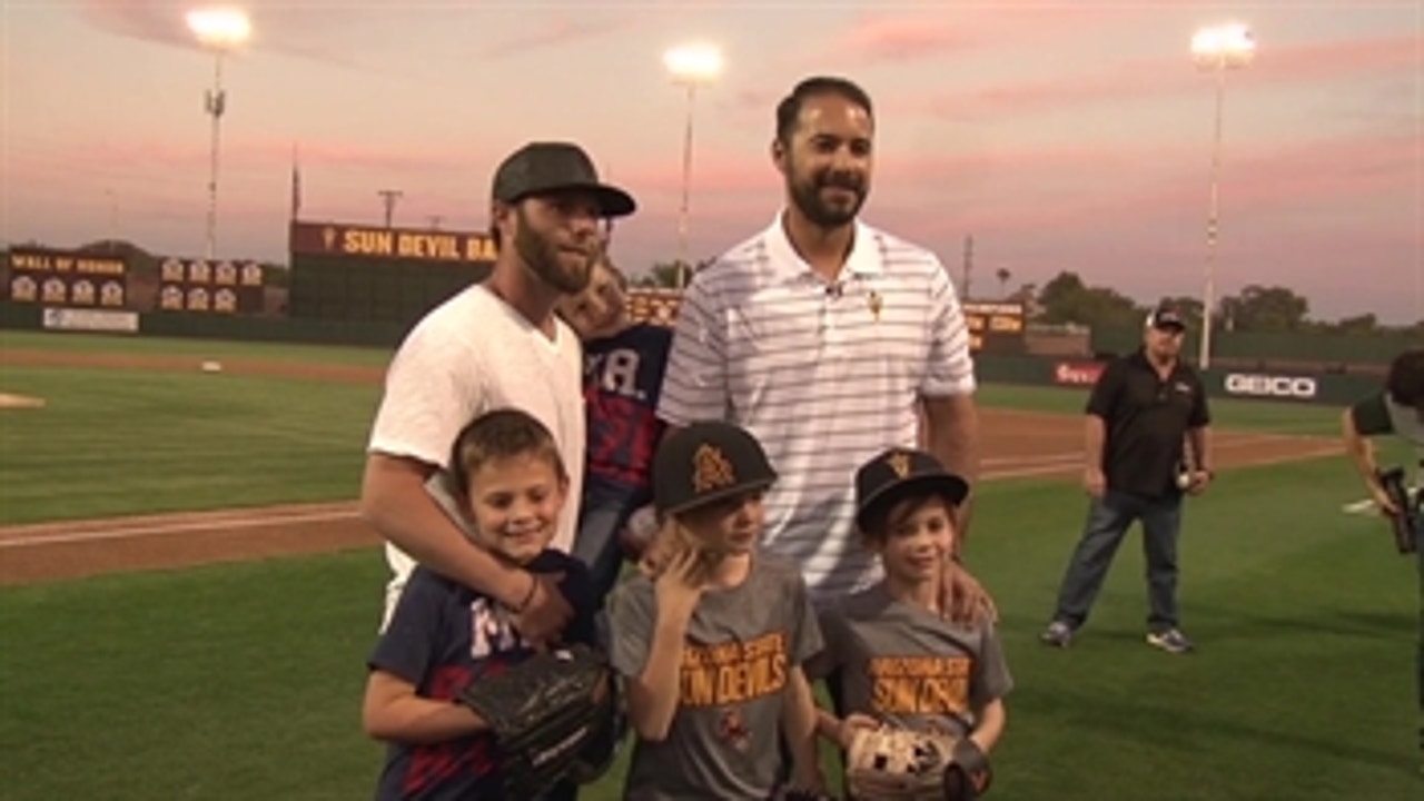 Dustin pedroia asu jersey hot sale
