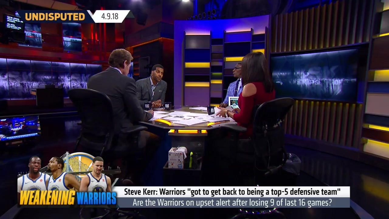 Skip Bayless: 'Golden State is just bored' going into the 2018 NBA Playoffs ' UNDISPUTED