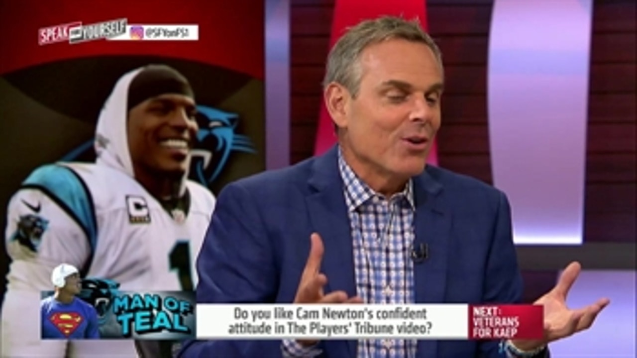 Cam Newton having confidence is better than having fear - 'Speak for Yourself'