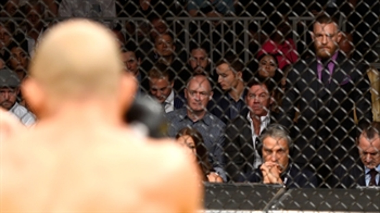 Jose Aldo wasn't phased by Conor McGregor's intense staredown during his fight