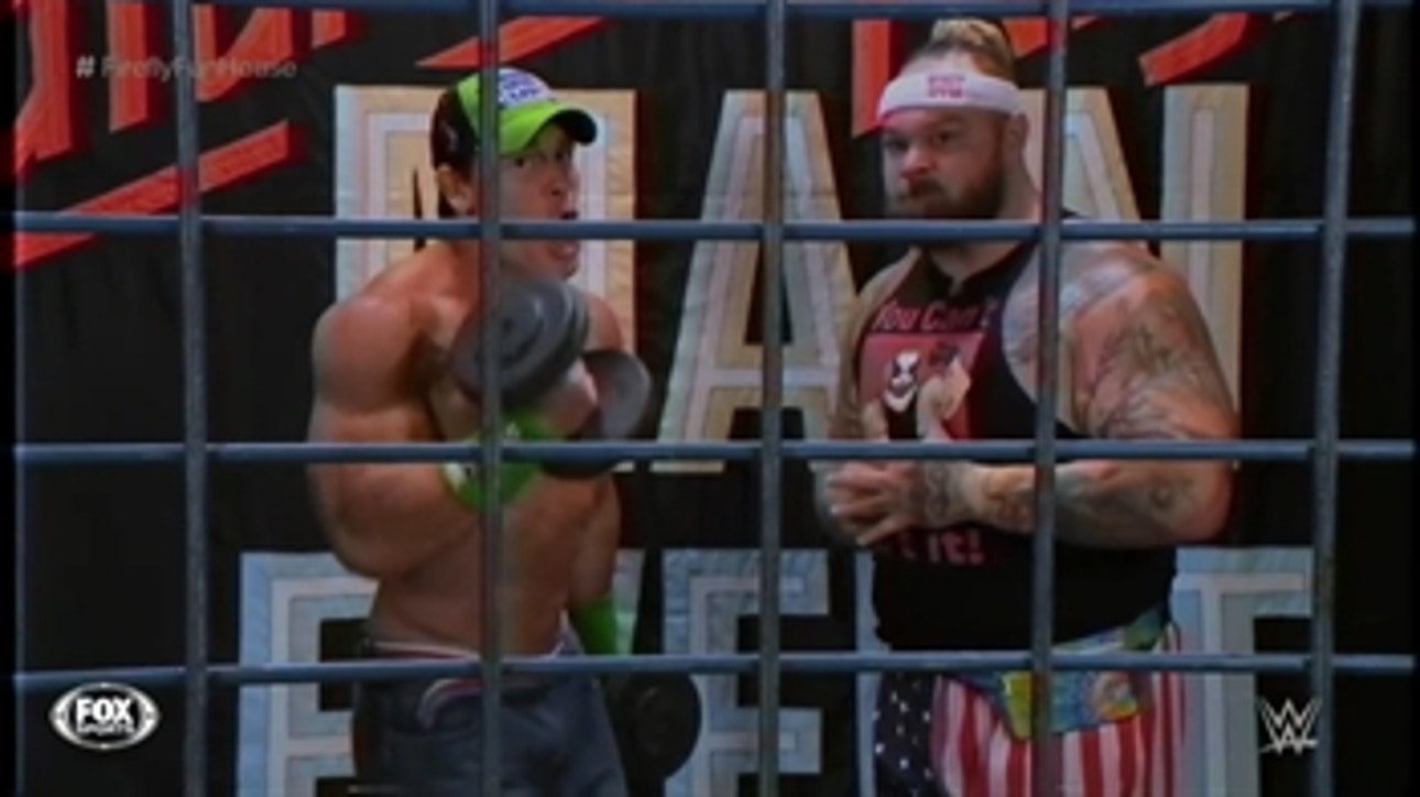 Bray Wyatt takes on John Cena in an epic and entertaining Firefly Fun House WrestleMania match