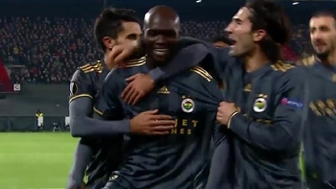 Moussa Sow's stunning overhead kick vs. Feyenoord ' 2015-16 UEFA Europa League Highlights