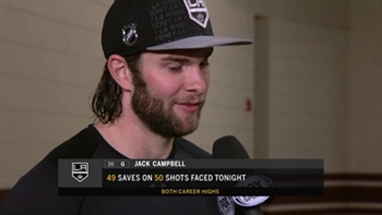 Jack Campbell records career-high 49 saves