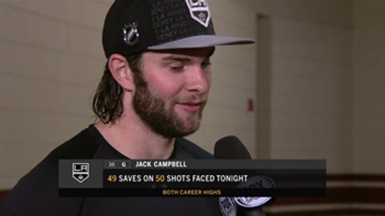 Jack Campbell records career-high 49 saves