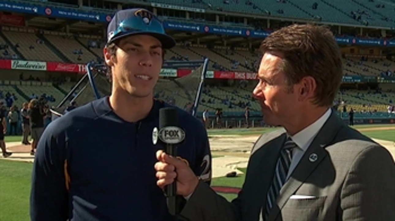 Christian Yelich on how the Dodgers pitch to him