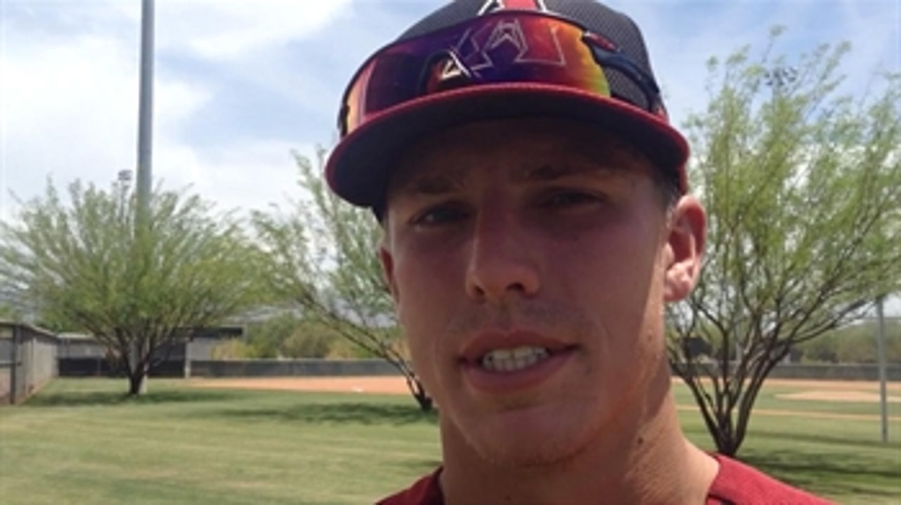 Jake Lamb on foot rehab