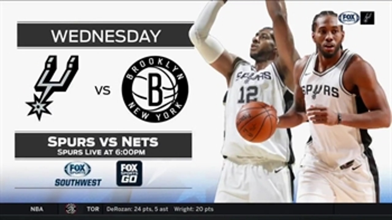 San Antonio Spurs vs. Brooklyn Nets preview ' Spurs Live