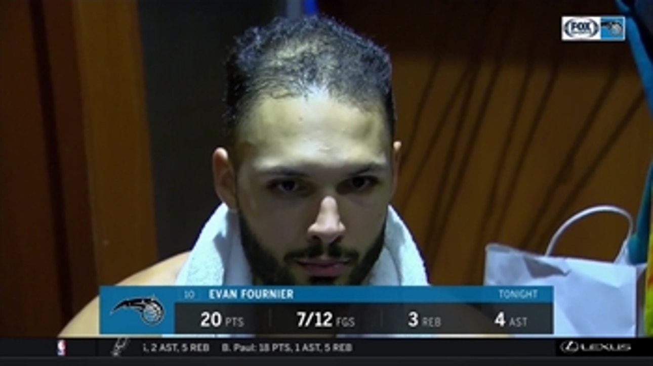 Evan Fournier likes how Magic fixed problems in 2nd half
