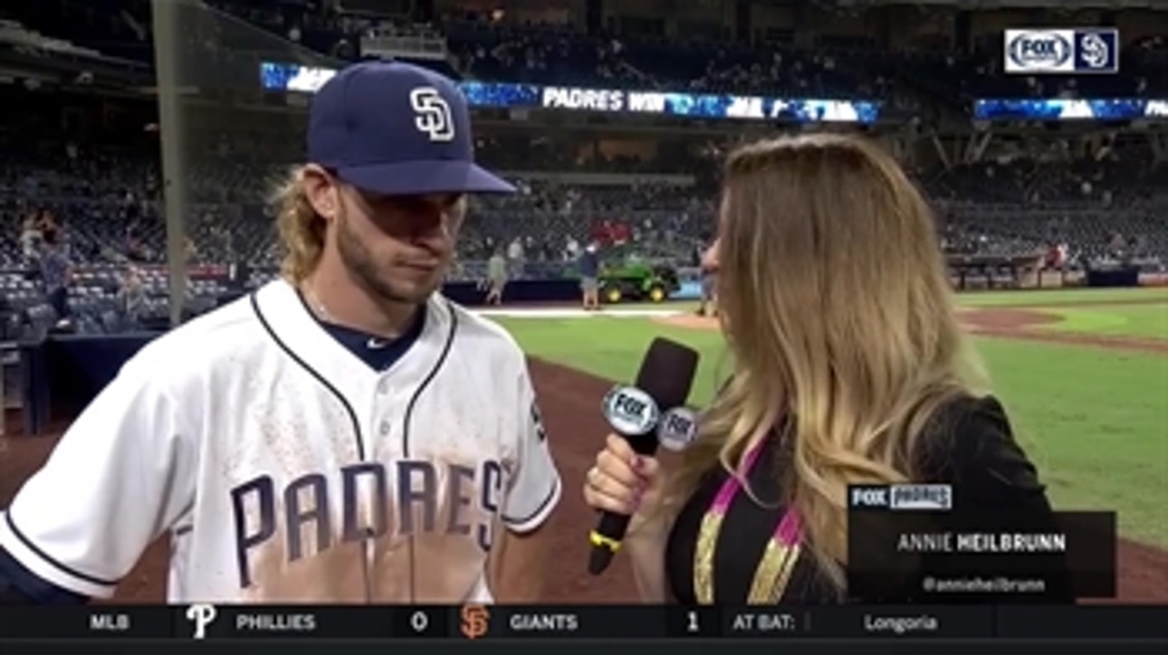 Travis Jankowski: 'The bats came alive tonight'
