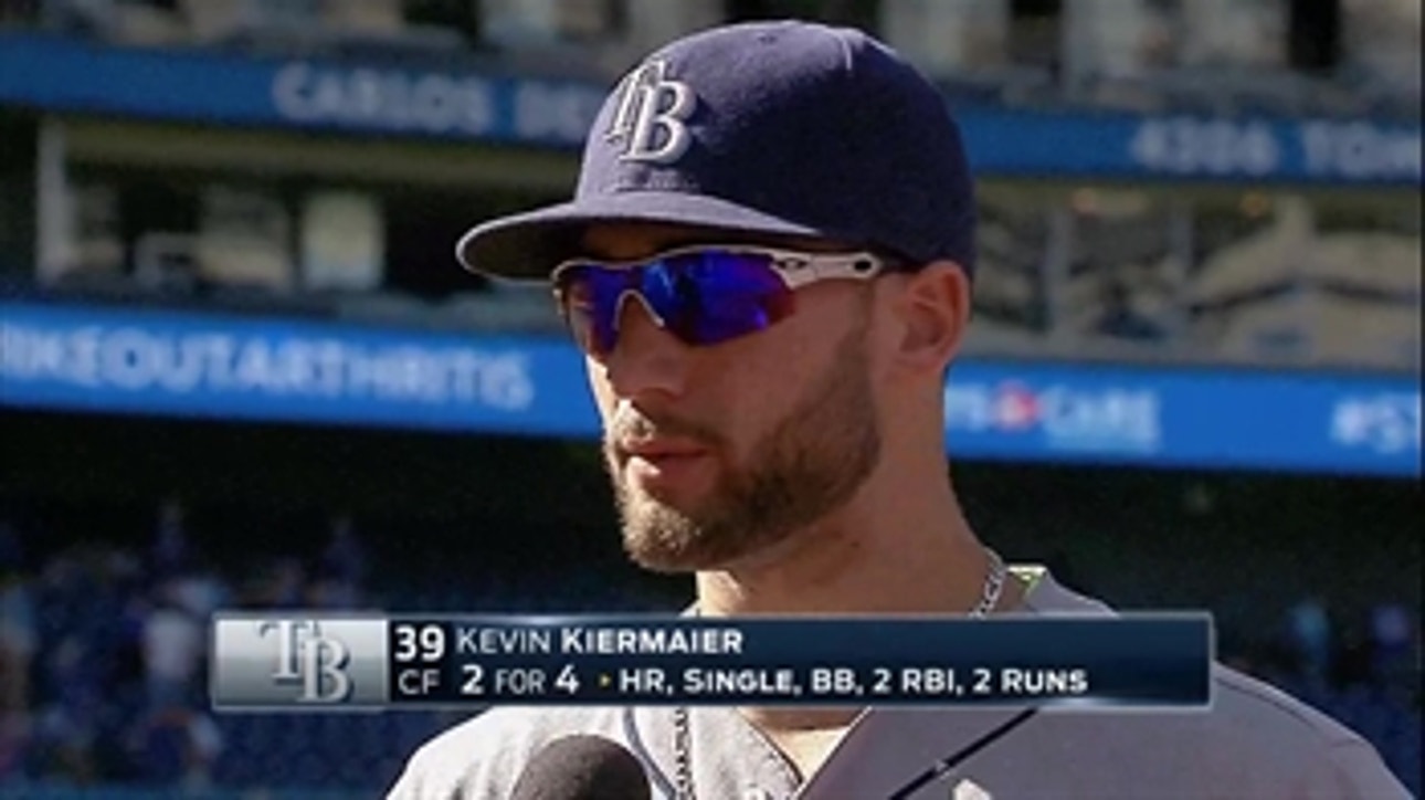 Rays' Kevin Kiermaier:  'It's going to be a good, fun plane ride'