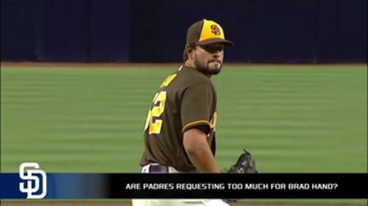 Are the Padres asking for too much for Brad Hand?