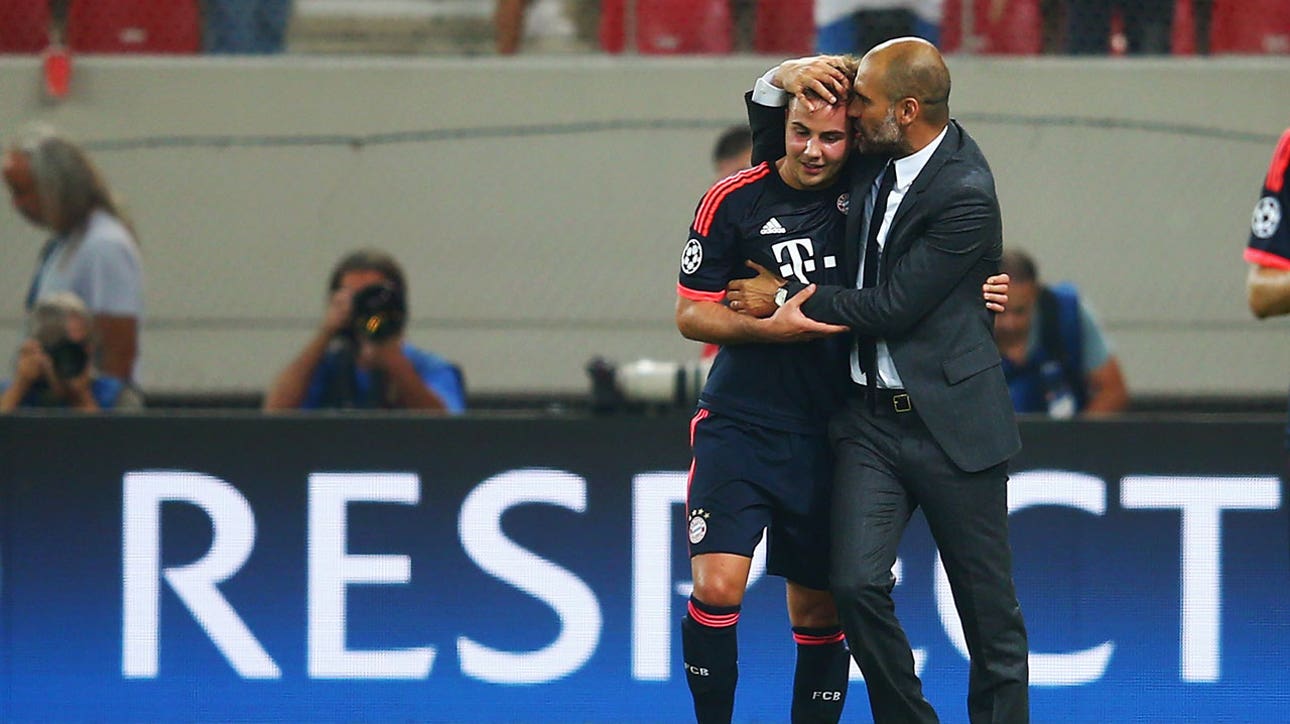Gotze gives Bayern Munich 2-0 lead over Olympiakos - 2015-16 UEFA Champions League Highlights