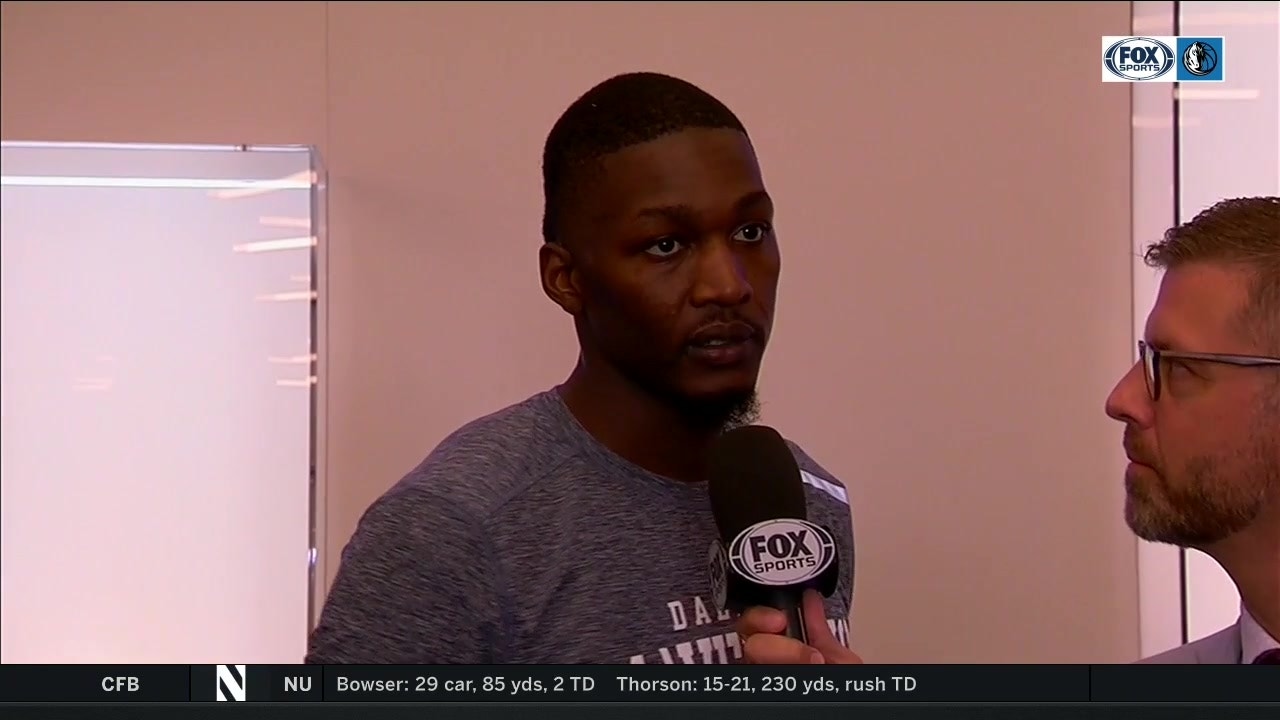 Dorian Finney-Smith on pulling off the victory over GSW