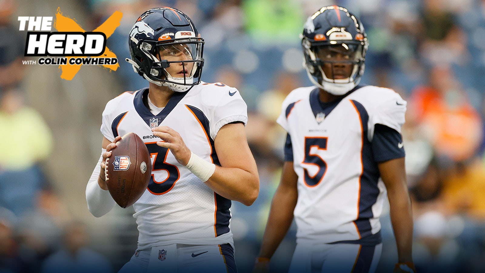 Colin Cowherd reacts to Teddy Bridgewater winning Broncos job over Drew Lock I THE HERD