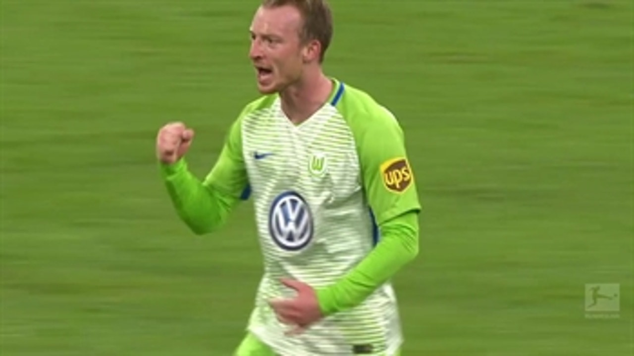Max Arnold pulls one back for Wolfsburg ' 2017-18 Bundesliga Highlights
