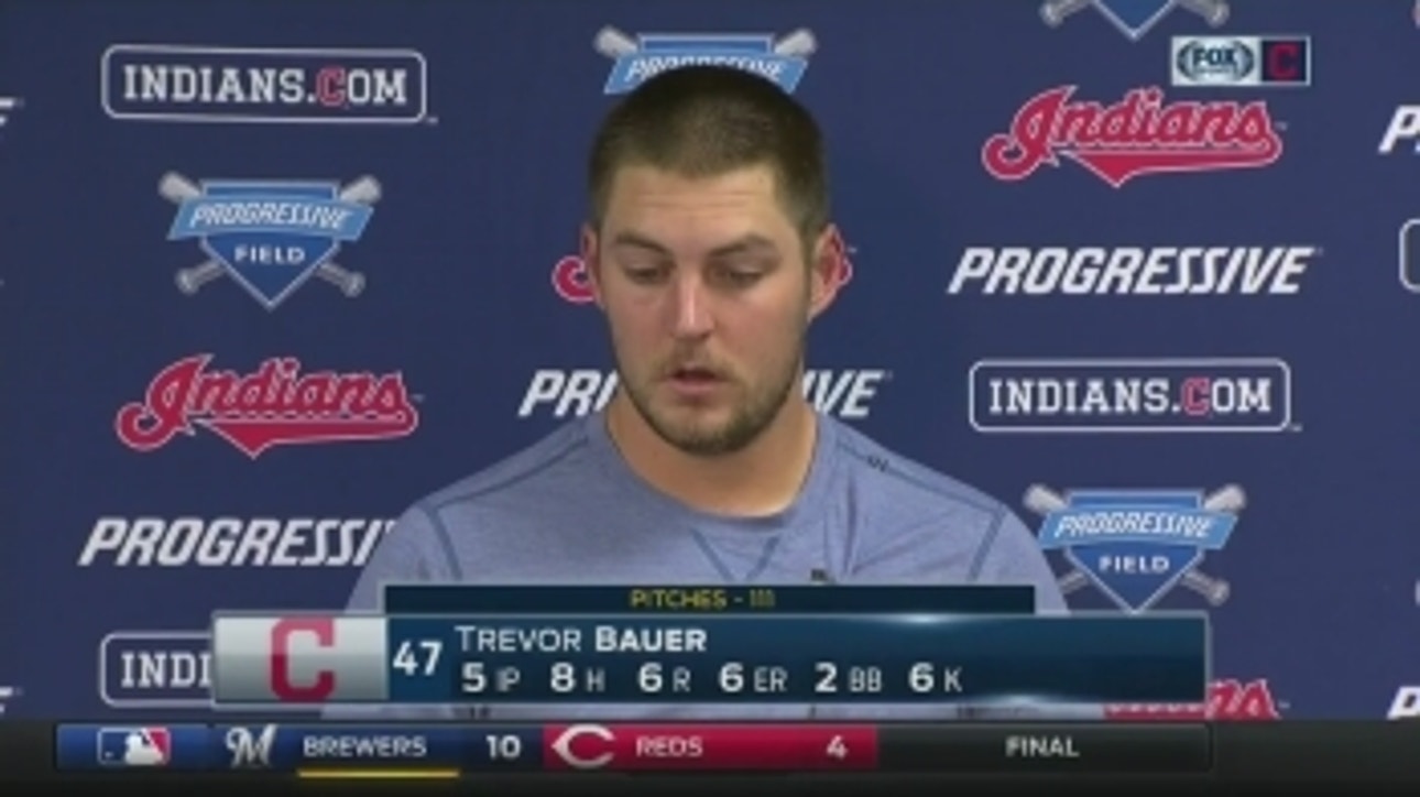 Trevor Bauer believes he's 'executing really well right now.'