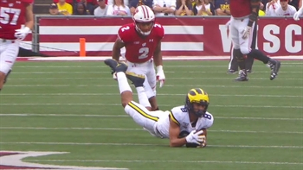 Mike Pereira strongly disagrees with overturned Michigan catch call vs. Wisconsin