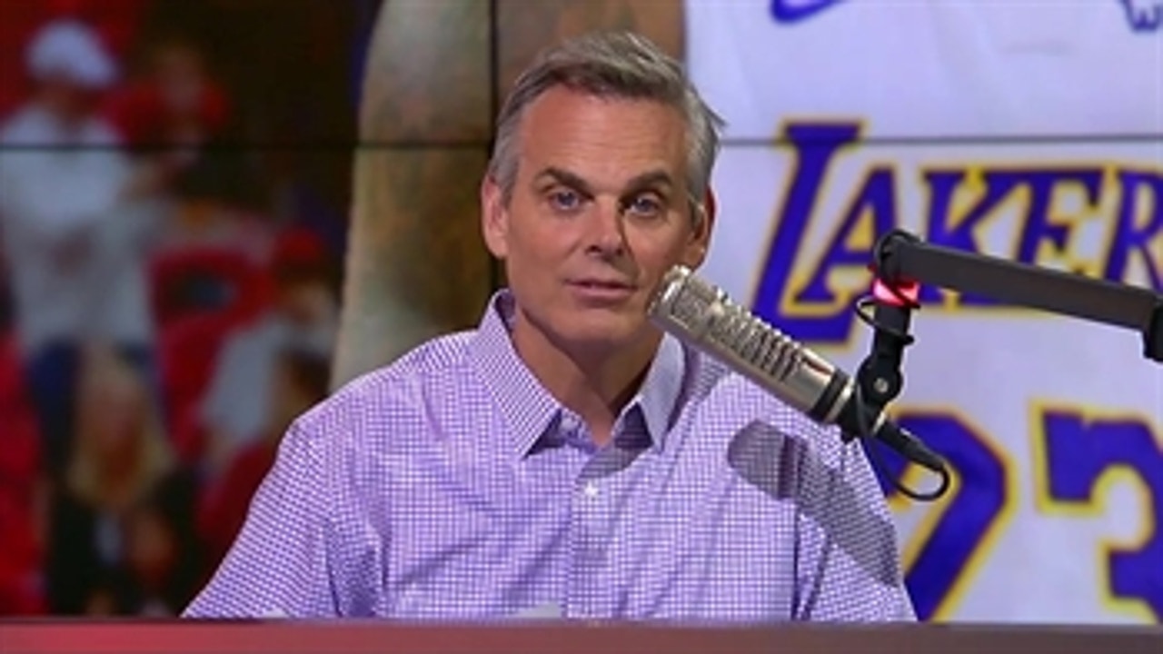 Colin Cowherd provides all the proof needed that LeBron only considered joining the Lakers