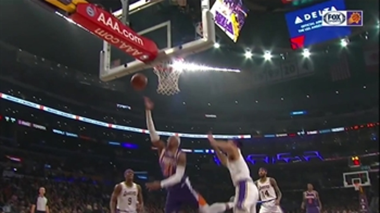 HIGHLIGHTS: Shorthanded Suns fall to shorthanded Lakers