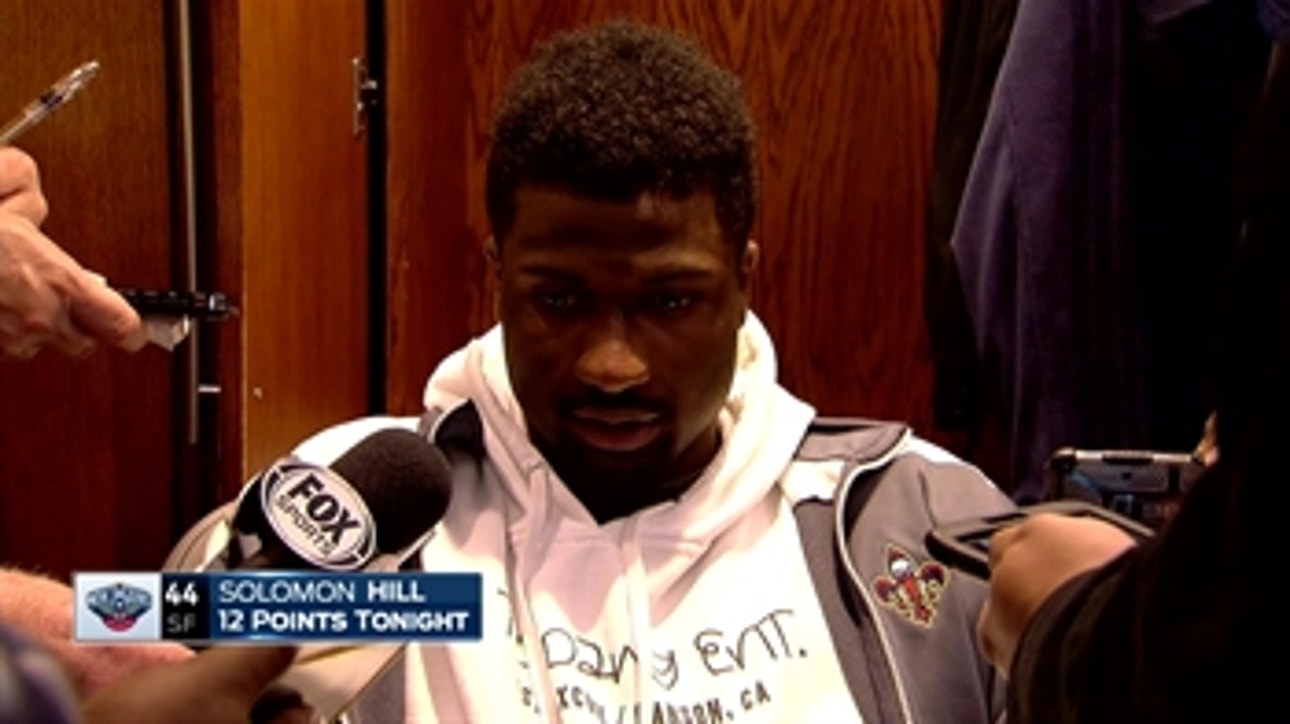 Solomon Hill: 'Everybody chipped in'