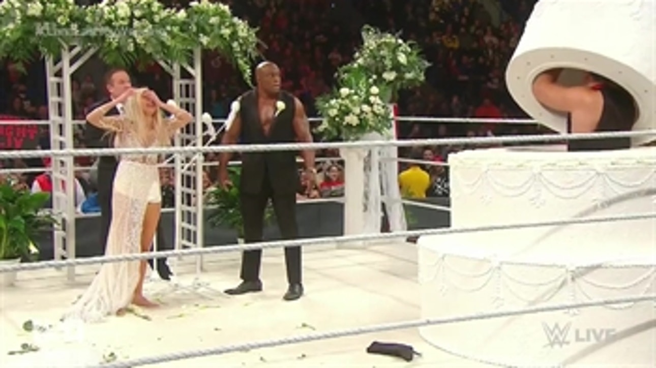 Lana & Bobby Lashley's wedding crashed by Rusev & others, brawl breaks out at the altar