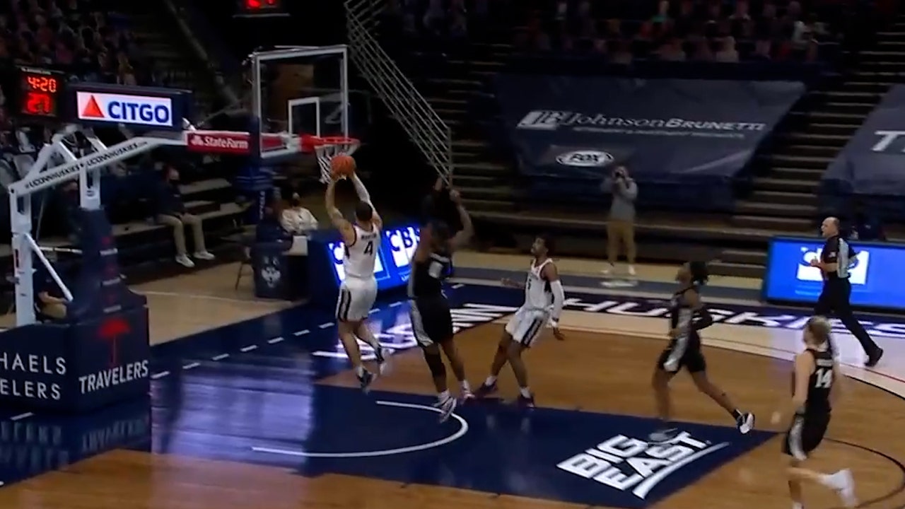 Tyrese Martin's 18-point performance propels UConn to 73-61 win over Providence