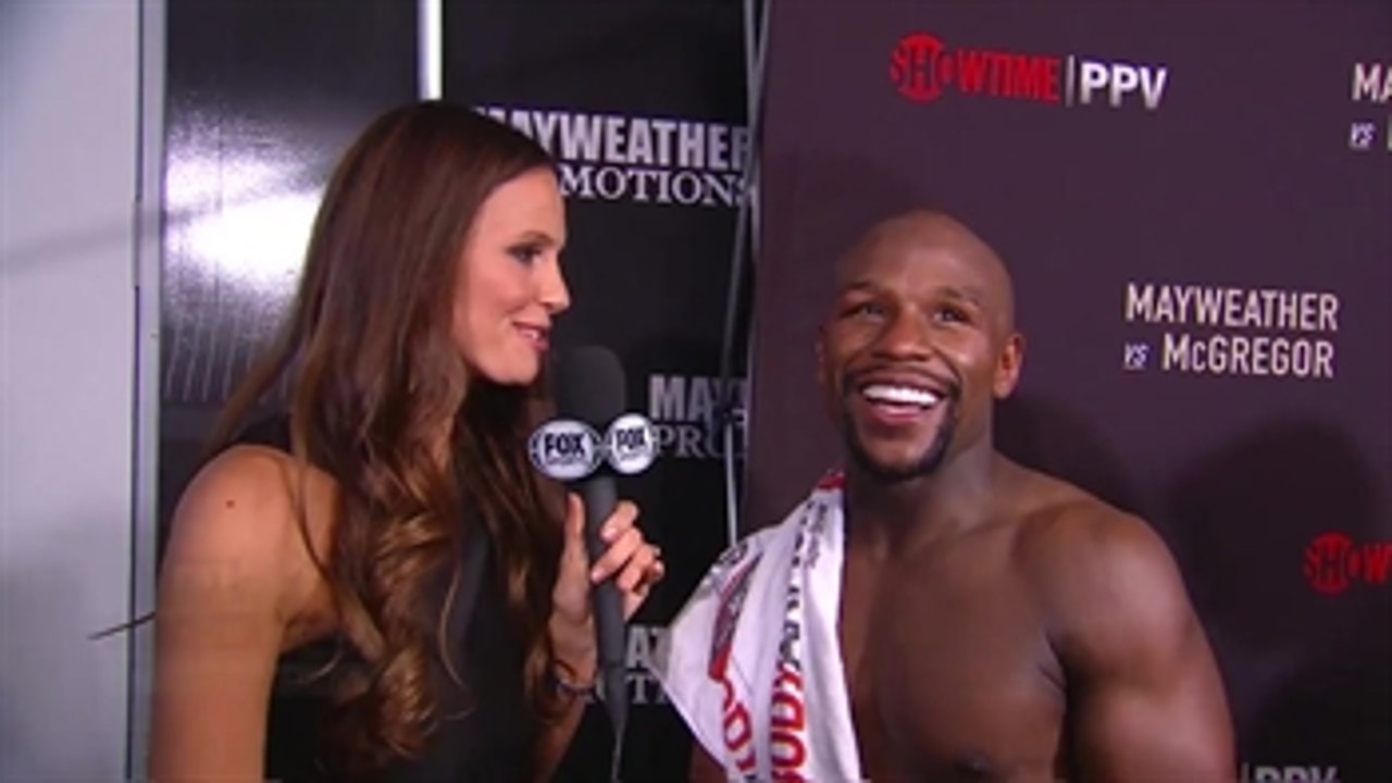 Floyd Mayweather: 'I couldn't ask for a better career' ' MAYWEATHER VS. McGREGOR