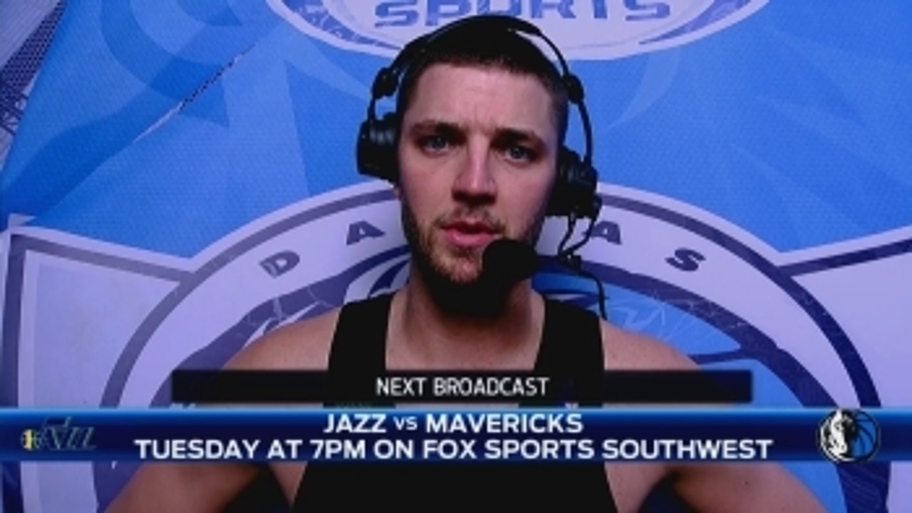 Parsons on playing with confidence, helps Mavs beat Memphis