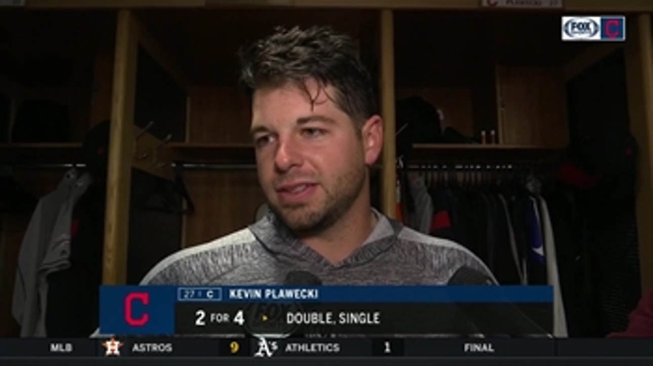 Kevin Plawecki thinks of Shane Bieber as a poised veteran, not a second-year starter