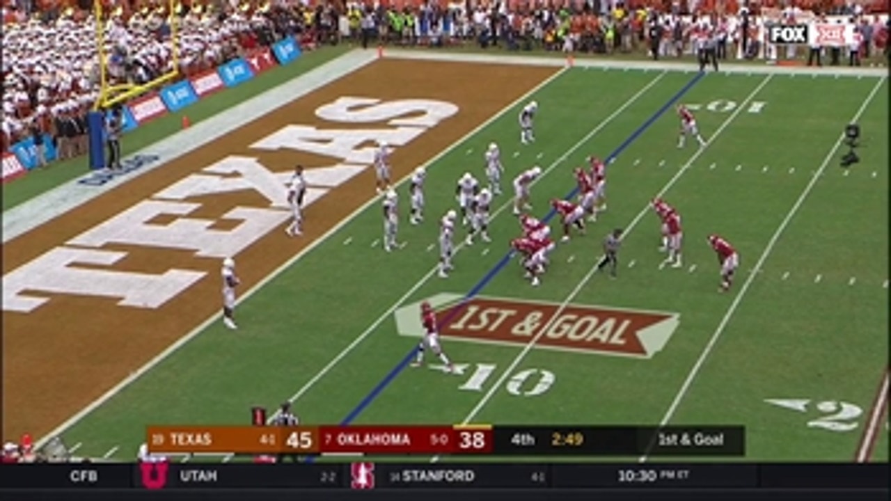 HIGHLIGHTS: Sermon ties up the Red River Showdown 45-45 ' Red River Showdown