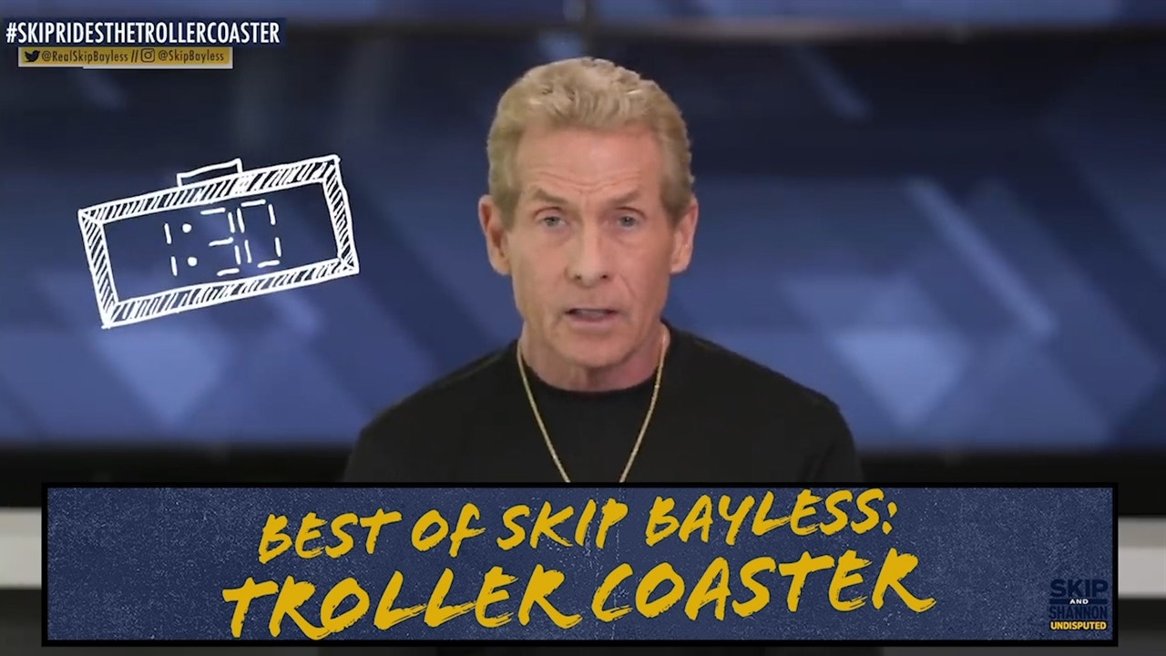 Skip describes his 2am routine, watching back episodes of himself  ' Best of Skip Rides the Troller Coaster