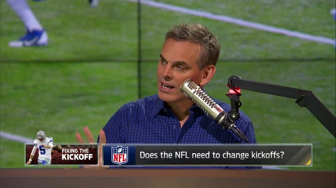 Colin Cowherd fixes the NFL's kickoff problem - 'The Herd'