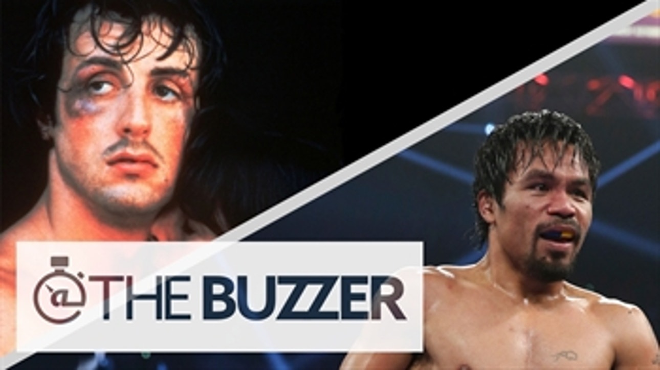 Sylvester Stallone seems to be backing Manny Pacquiao