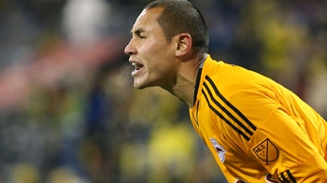 Luis Robles makes big save against Columbus ' 2015 MLS Highlights
