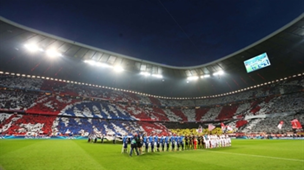 Bayern Munich faithful unveil giant tifo