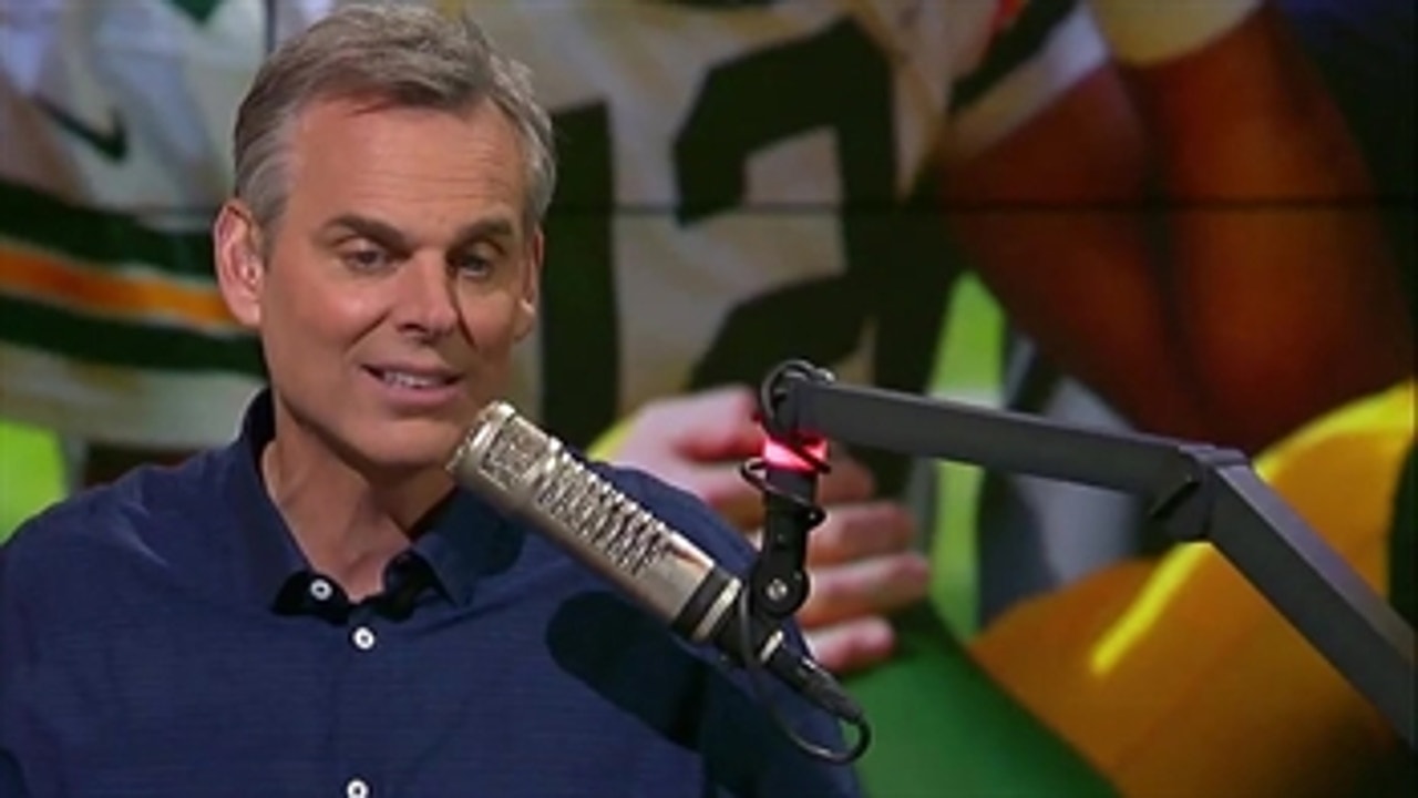 Colin Cowherd reacts to Aaron Rodgers breaking his collarbone