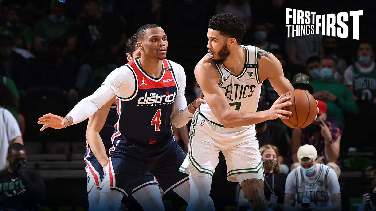 Nick Wright: Jayson Tatum gave us a signature performance in Celtics' win, but he's not a superstar yet | FIRST THINGS FIRST