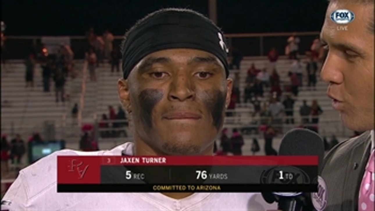 WR Jaxen Turner and Rancho Verde complete undefeated regular season