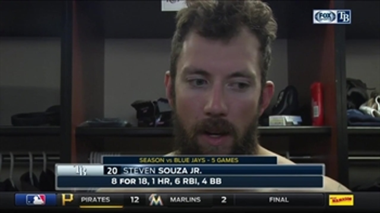 Steven Souza Jr. on his impressive catches: I haven't had a day like before
