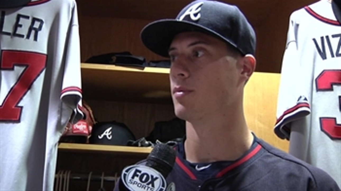 Braves rookie Wisler on jump to majors, bullpen session with Smoltz